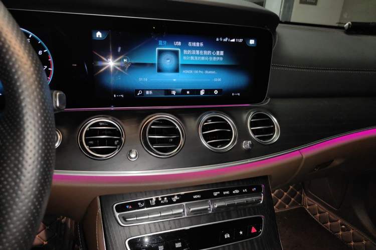 Used Mercedes-Benz E-Class 2023 Restyled E 260 L Sport Edition Audio And AC Panel