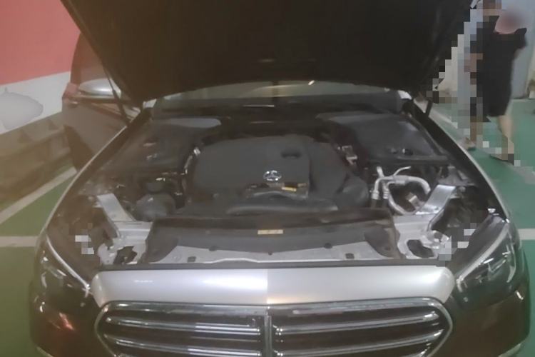 Used Mercedes-Benz E-Class 2023 E 300 L Luxury Model Engine Bay