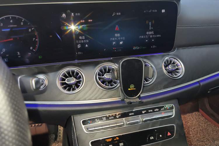 Used Mercedes-Benz E-Class 2023-Year Restyled E 260 Coupe Audio And AC Panel