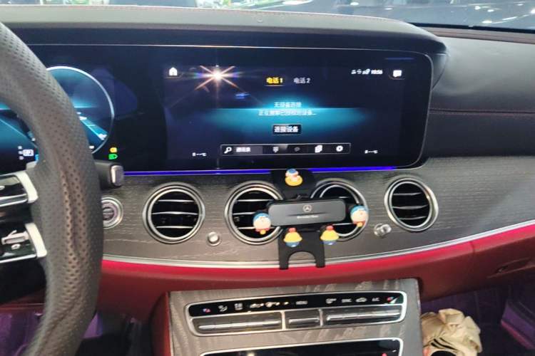 Used Mercedes-Benz E-Class 2023 E 300 L Sport Luxury Edition Audio And AC Panel