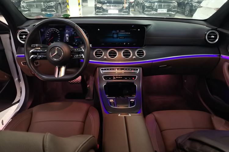 Used Mercedes-Benz E-Class 2023 E 300 L Sporty and Stylish Model Center Console