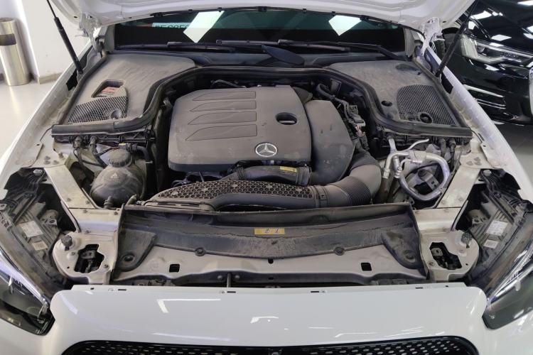 Used Mercedes-Benz E-Class 2023 E 300 L Sporty and Stylish Model Engine Bay