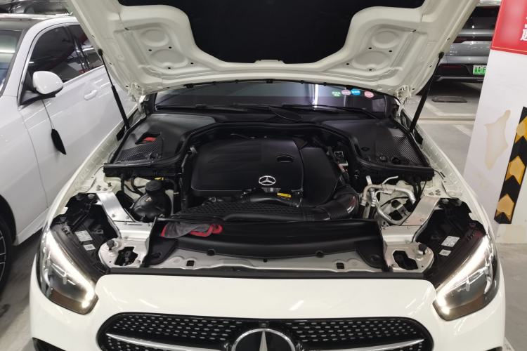Used Mercedes-Benz E-Class 2023 E 300 L Sporty and Stylish Model Engine Bay