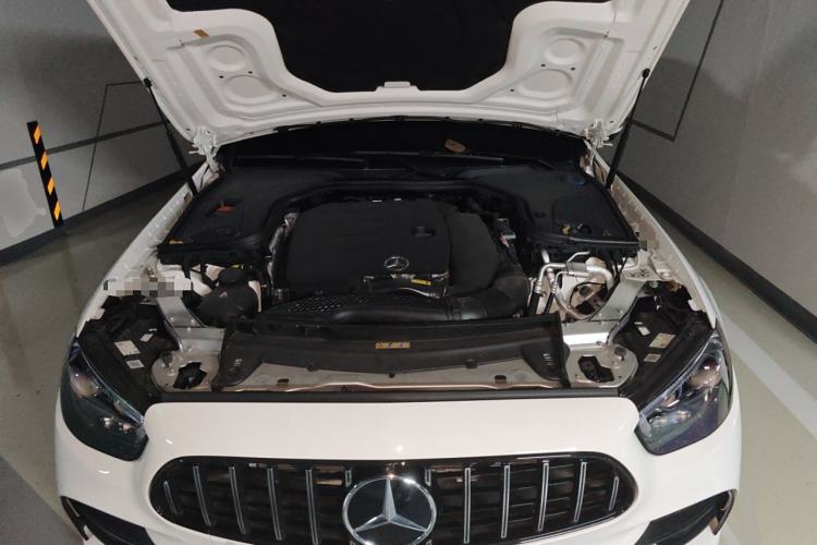 Used Mercedes-Benz E-Class 2023-Year Restyled E 300 Coupe Engine Bay