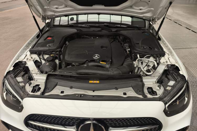 Used Mercedes-Benz E-Class 2023 E 300 L Sporty and Stylish Model Engine Bay
