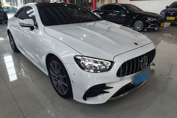 Used Mercedes-Benz E-Class 2023 E 260 Coupe Front Right 45 Deg