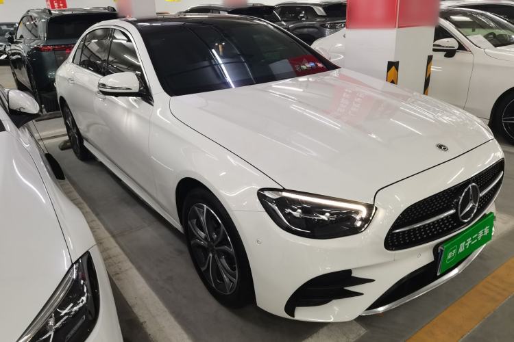 Used Mercedes-Benz E-Class 2023 E 300 L Sporty and Stylish Model Front Right 45 Deg