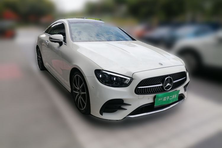 Used Mercedes-Benz E-Class 2023 E 300 Coupe Front Right 45 Deg