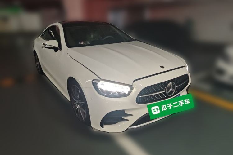 Used Mercedes-Benz E-Class 2023-Year Restyled E 260 Coupe Front Right 45 Deg
