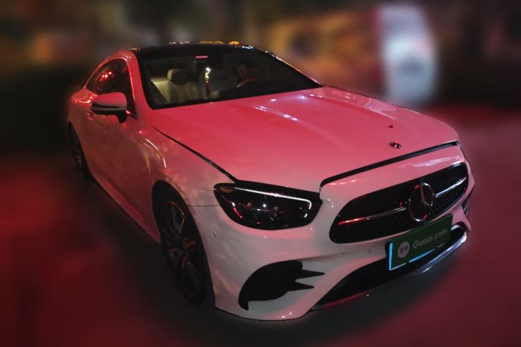Used Mercedes-Benz E-Class 2023-Year Restyled E 260 Coupe Front Right 45 Deg