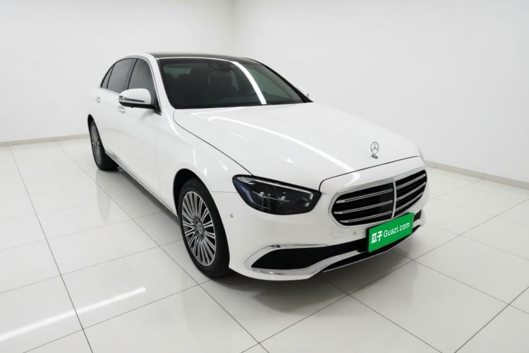 Used Mercedes-Benz E-Class 2023 E 300 L Stylish Model Front Right 45 Deg