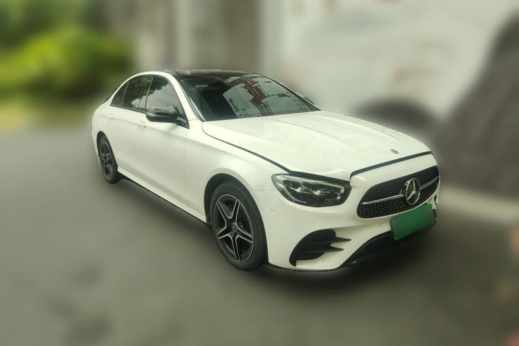 Used Mercedes-Benz E-Class 2023 E 300 Stylish Sports Edition Front Right 45 Deg