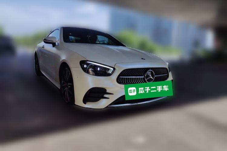 Used Mercedes-Benz E-Class 2023 E 300 Coupe Front Right 45 Deg
