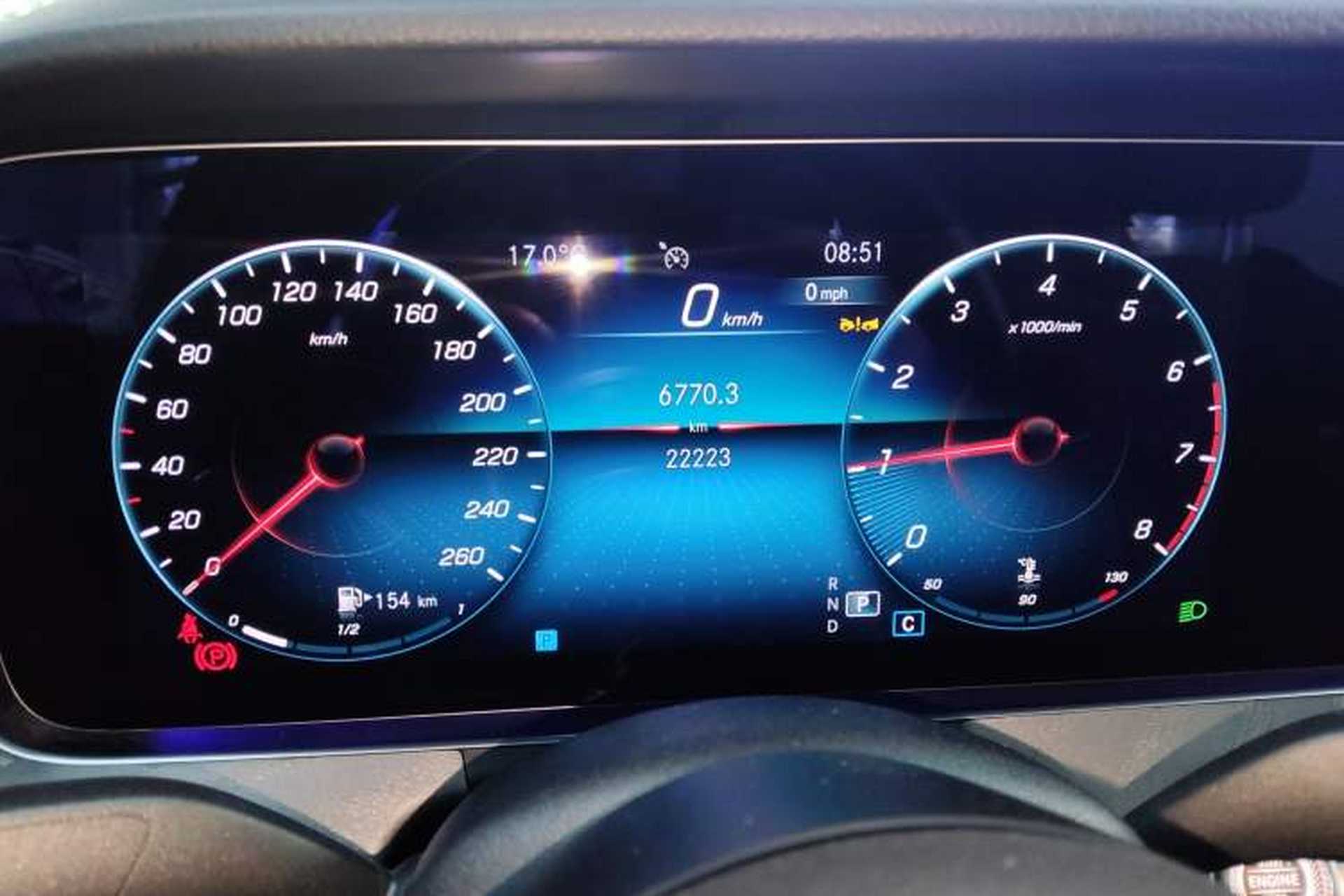 Used Mercedes-Benz E-Class 2023 E 300 L Sporty and Stylish Model Instrument Cluster