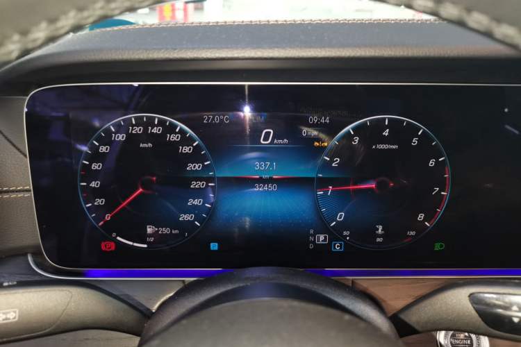 Used Mercedes-Benz E-Class 2023 E 300 L Sporty and Stylish Model Instrument Cluster