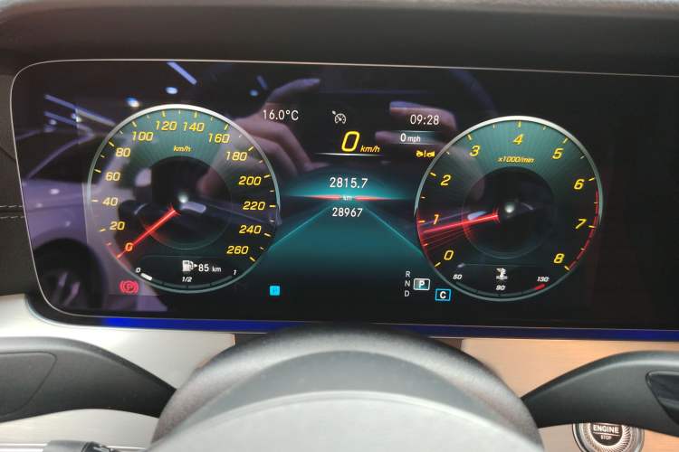 Used Mercedes-Benz E-Class 2023-Year Restyled E 260 Coupe Instrument Cluster