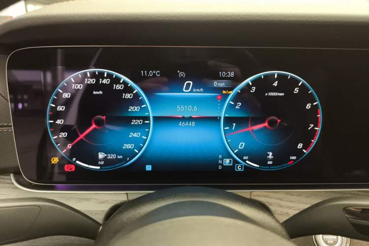 Used Mercedes-Benz E-Class 2023 E 300 L Sporty and Stylish Model Instrument Cluster