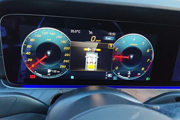 Used Mercedes-Benz E-Class 2023 E 260 Stylish Sports Edition Instrument Cluster