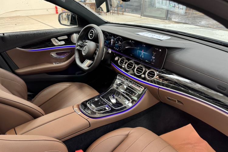 Used Mercedes-Benz E-Class 2023 E 300 Stylish Sports Edition Interior 9