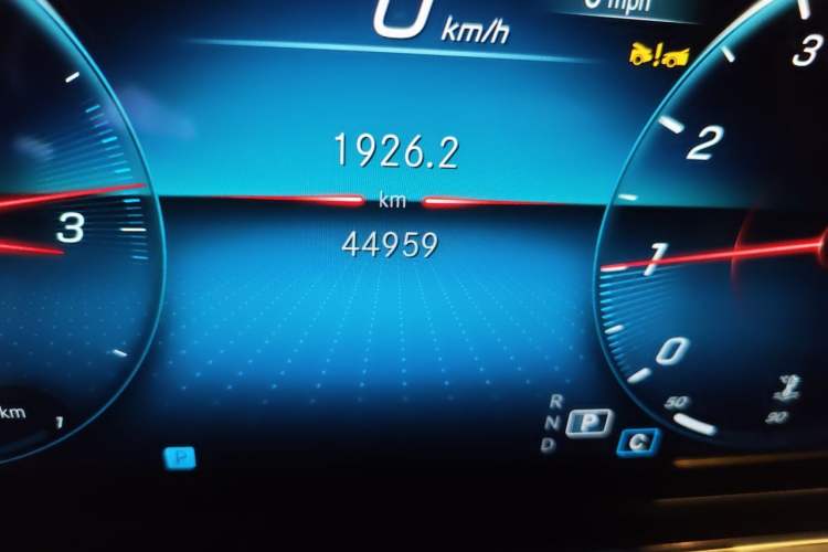 Used Mercedes-Benz E-Class 2023 Restyled E 260 Fashion Sport Edition Odometer Close Up