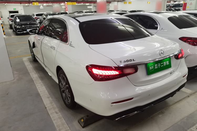 Used Mercedes-Benz E-Class 2023 E 300 L Sporty and Stylish Model Rear Left 45 Deg