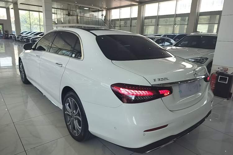 Used Mercedes-Benz E-Class 2023 Restyled E 300 L Sporty and Stylish Edition Rear Left 45 Deg