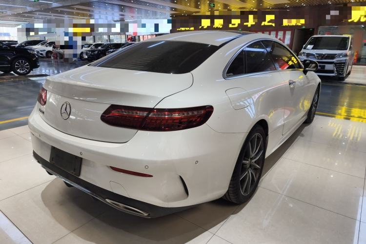 Used Mercedes-Benz E-Class 2023-Year Restyled E 260 Coupe Rear Right 45 Deg