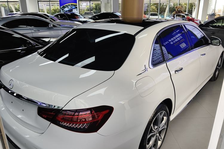 Used Mercedes-Benz E-Class 2023 E 300 L Sporty and Stylish Model Rear Right 45 Deg