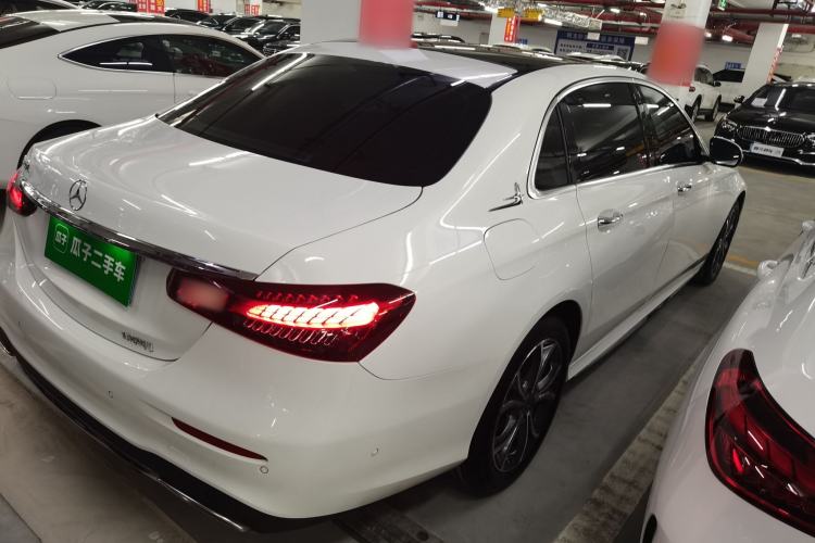 Used Mercedes-Benz E-Class 2023 E 300 L Sporty and Stylish Model Rear Right 45 Deg