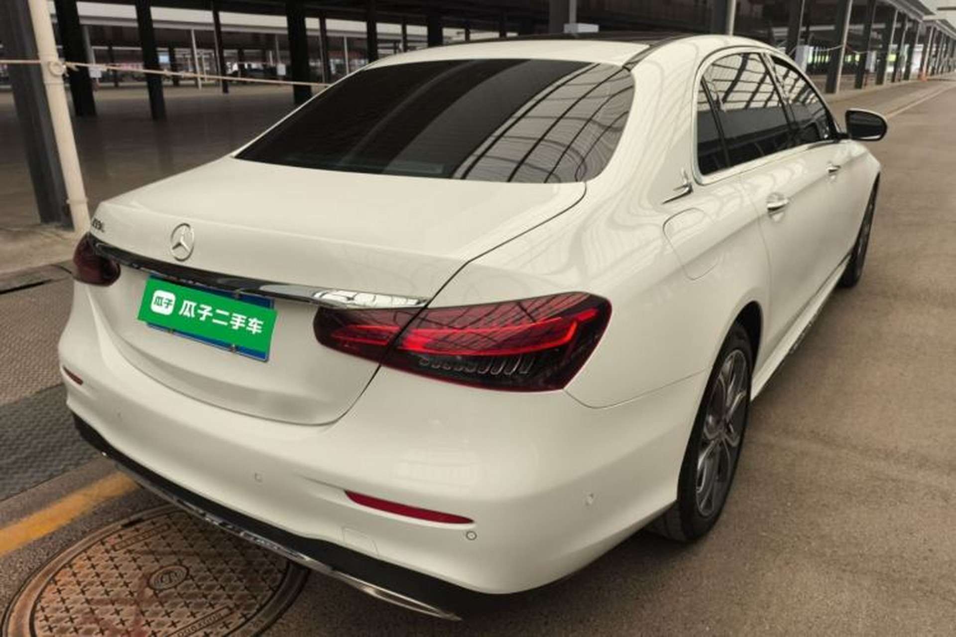 Used Mercedes-Benz E-Class 2023 E 300 L Sporty and Stylish Model Rear Right 45 Deg
