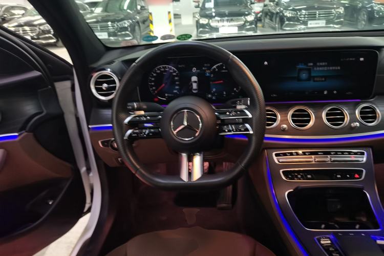 Used Mercedes-Benz E-Class 2023 E 300 L Sporty and Stylish Model Steering Wheel