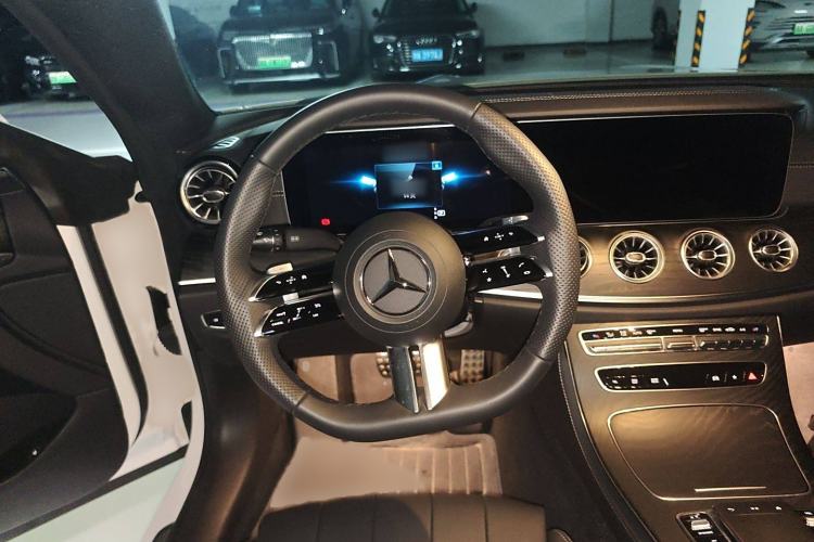 Used Mercedes-Benz E-Class 2023-Year Restyled E 300 Coupe Steering Wheel