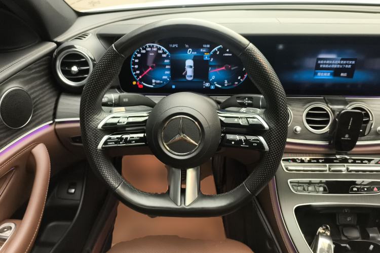 Used Mercedes-Benz E-Class 2023 E 300 L Sporty and Stylish Model Steering Wheel