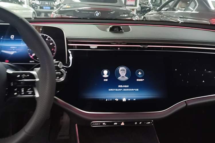 Used Mercedes-Benz E-Class 2024 E 300 L Luxury Sport Model Audio And AC Panel