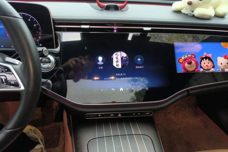 Used Mercedes-Benz E-Class 2024 E 300 L Luxury Model Audio And AC Panel