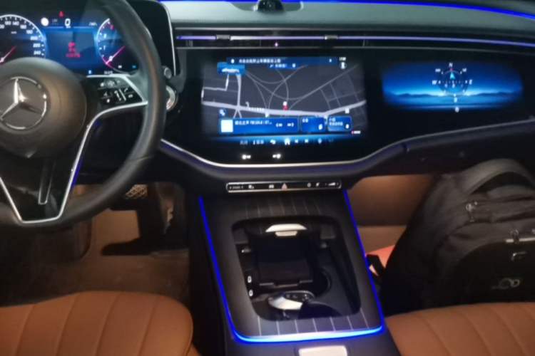 Used Mercedes-Benz E-Class 2024 E 300 L Luxury Model Audio And AC Panel