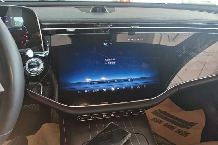 Used Mercedes-Benz E-Class 2024 E 300 L Luxury Model Audio And AC Panel