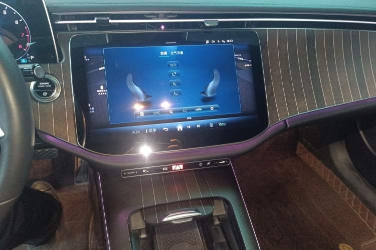 Used Mercedes-Benz E-Class 2024 E 300 L Stylish Model Audio And AC Panel