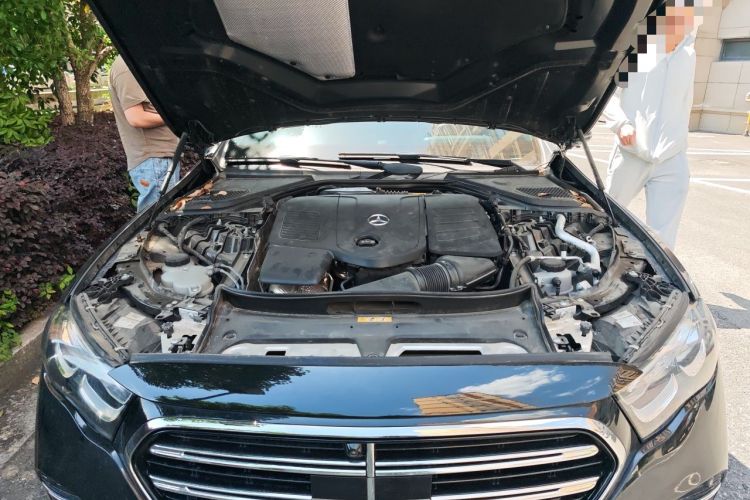 Used Mercedes-Benz E-Class 2024 E 300 L Luxury Model Engine Bay