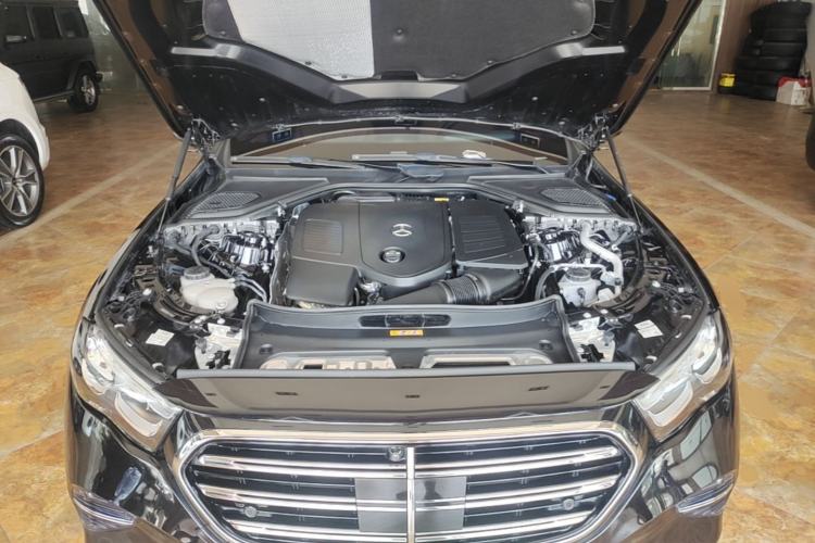 Used Mercedes-Benz E-Class 2024 E 300 L Luxury Model Engine Bay