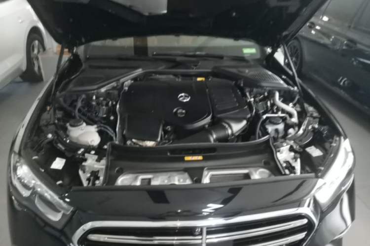 Used Mercedes-Benz E-Class 2024 E 300 L Luxury Model Engine Bay