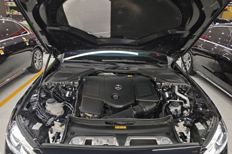Used Mercedes-Benz E-Class 2024 E 300 L Stylish Model Engine Bay