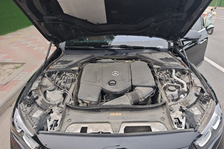 Used Mercedes-Benz E-Class 2024 E 300 L Luxury Model Engine Bay