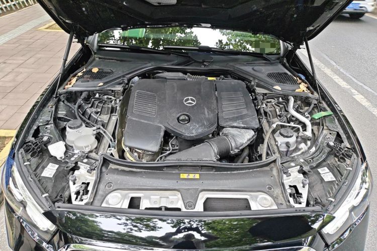 Used Mercedes-Benz E-Class 2024 E 300 L Luxury Model Engine Bay