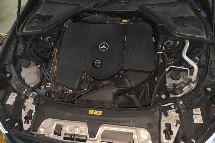 Used Mercedes-Benz E-Class 2024 E 300 L Luxury Model Engine Bay