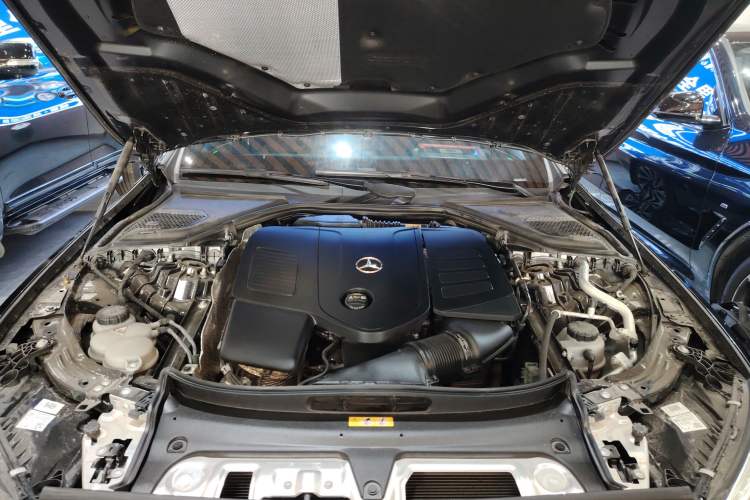 Used Mercedes-Benz E-Class 2024 E 300 L Luxury Model Engine Bay