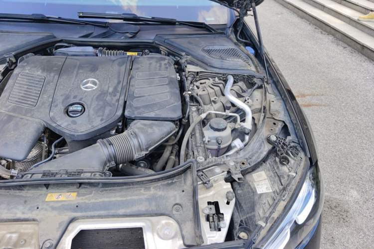 Used Mercedes-Benz E-Class 2024 E 300 L Stylish Model Engine Bay Left