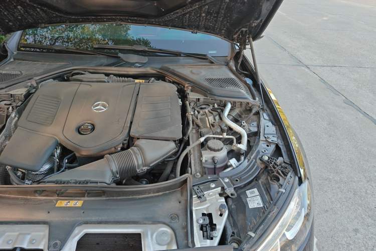 Used Mercedes-Benz E-Class 2024 E 300 L Luxury Model Engine Bay Left