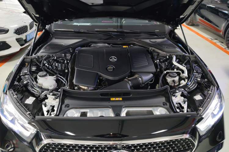 Used Mercedes-Benz E-Class 2024 E 260 L 4MATIC Sport Edition Engine Bay