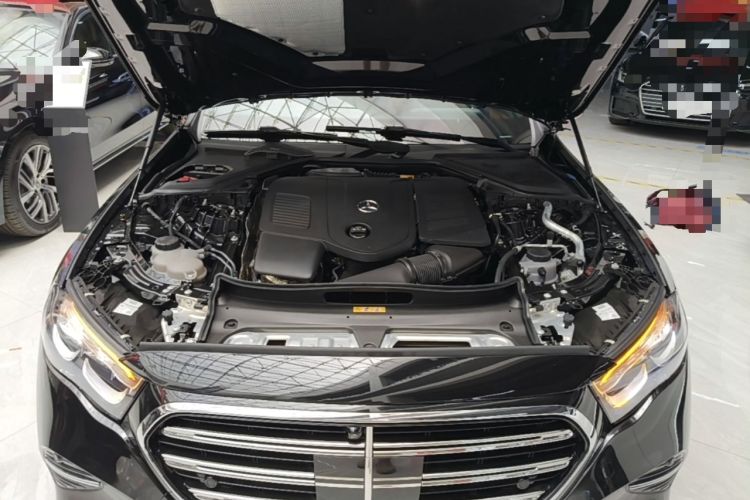 Used Mercedes-Benz E-Class 2024 E 300 L Luxury Model Engine Bay
